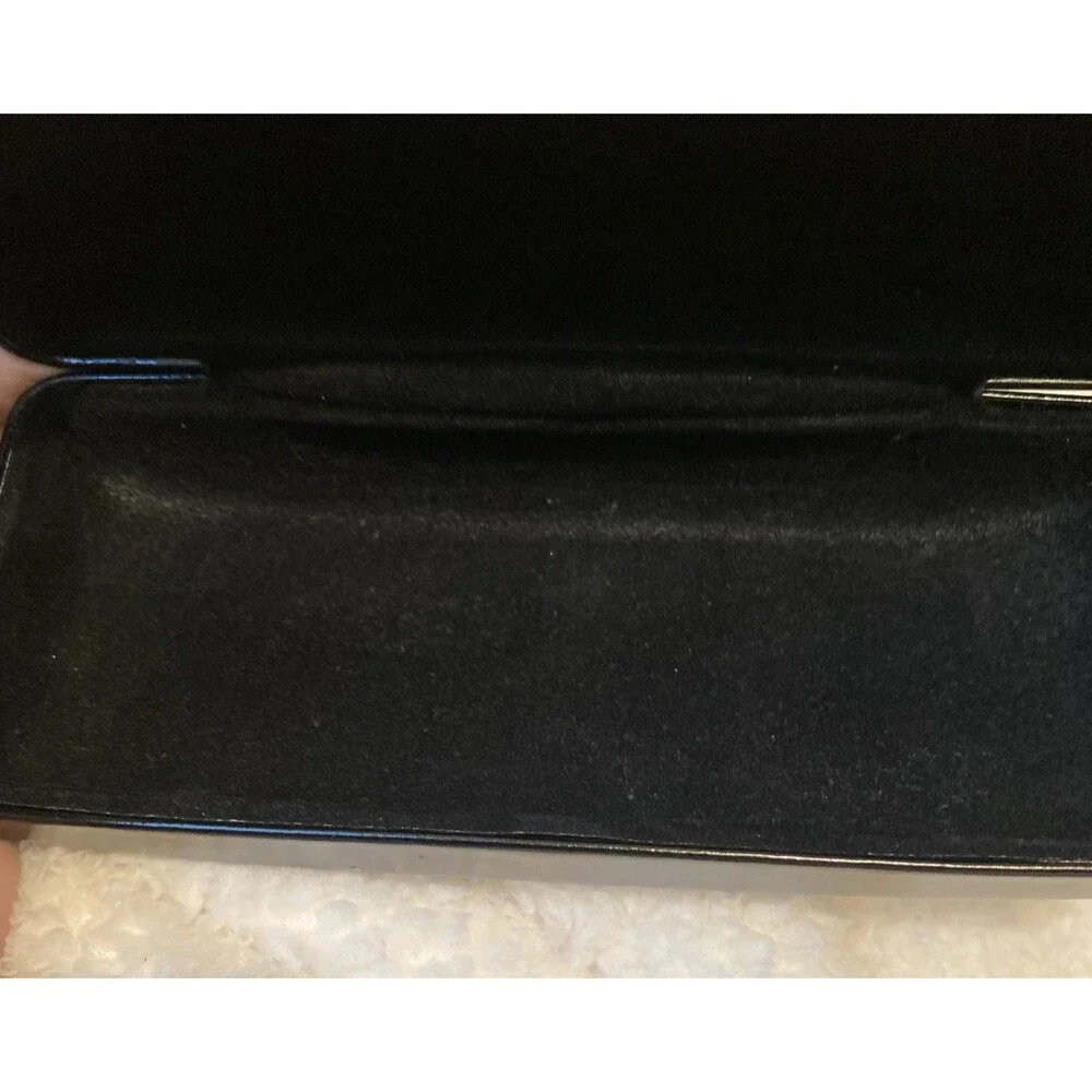 RALPH LAUREN Large Hard Shell Eyeglasses /Sunglasses Case Black